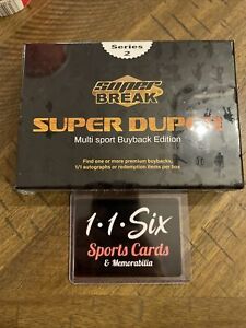 2021 Super Break Super Duper Series 2 Hobby Box LOOK 👀 AT THAT SELL SHEET!!!!