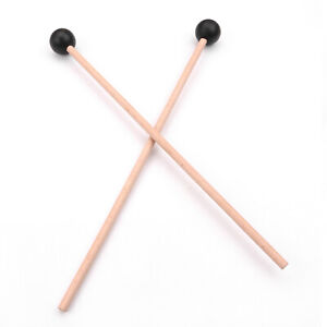 1 Pair Xylophone Marimba Mallet Drumsticks Percussion Parts Length 365mm Y3V5
