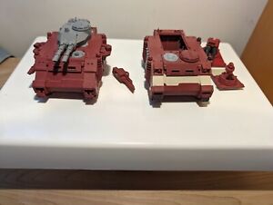 Warhammer 40k Space Marine Tanks, Predator, Razorback