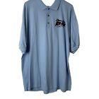 Pigeon Forge Rod Run Gildan Mens Blue Short Sleeves Graphic Polo T Shirt Size XL