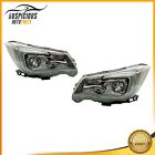 For 17-18 Subaru Forester Set of 2 Headlights Headlamp Black Interior 84001SG291 (For: More than one vehicle)