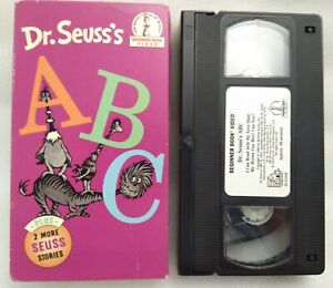 VHS Dr Seuss - ABC I Can Read With My Eyes Shut Mr Brown Can Moo (VHS, 1994)