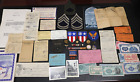 WW2 Era Personal & US Military Items & Documents Lot