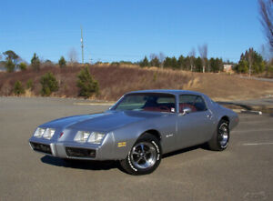 1979 Pontiac Firebird S87 COUPE Y CODE 5.0L 301 A/C AUTOMATIC CONSOLE BUCKETS