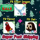 FR Frost/ FR Parrot/ FR Owl - Fly Ride -🎄Adopt Your Pet from Me - The Cheap!!!