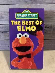 The Best of Elmo - Sesame Street - VHS Tape - Fully Tested!