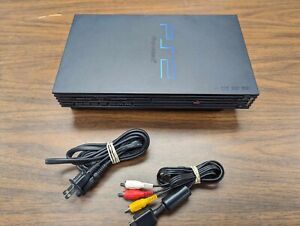 New ListingSony PlayStation 2 Console - Black System Tested Working Rough Disc Drive Open