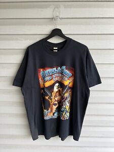 Vintage 1991 10th Annual Buffalo Chip Sturgis Rally Single Stitch T-Shirt XL