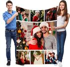 Custom Blanket with Picture Collage Customized Throw Blankets Birthday Christmas