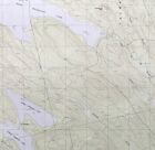 Map Oxbrook Lakes Maine 1988 Topographic Geological Survey 1:24000 27x22