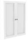 ClosetMaid Selectives 23.50 in. W White Decorative Panel Doors For Wood Closet
