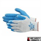 SHOWA ATLAS 300 LATEX RUBBER PALM DIPPED WORK GLOVES BLUE, GENERAL PURPOSE