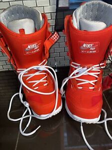 men-rare-NIKE Kaiju Snowboard Boots(US-9)(Eu-42.5)red