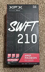 New ListingXFX Speedster SWFT 210 AMD Radeon RX 6600 Gaming 8GB GDDR6 Graphics Card GPU