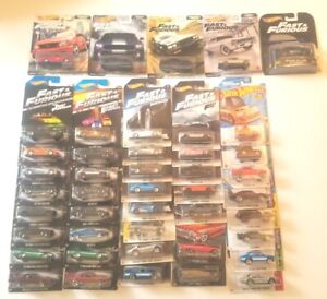 Hot Wheels Fast And Furious Huge Lot Of 44 Cars!! Super Rare!!