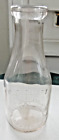 Crystal Dairy Quart Milk Bottle Warsaw In Indiana