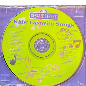 Sesame Street Kids Favorite Songs CD 1997 Sony Wonder 90s Music English