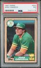 1987 Topps #620 Jose Canseco | PSA 7 |