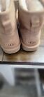 women's ugg size 7 leather boots classic mini chestnut