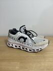 ON RUNNING CLOUD CLOUDMONSTER WHITE RUNNING SHOES MEN'S ATHLETIC Size 11 WALKING