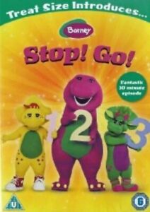 BARNEY STOP ! GO ! UK DVD NEW AND SEALED