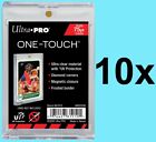 10 Ultra Pro 75pt ONE TOUCH MAGNETIC UV Card Holders Display Case Sports Trading