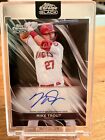 2024 Topps Chrome Black Mike Trout Auto CBA-MT Encased Sealed!Los Angeles Angels