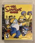 The Simpsons Game (Sony PlayStation 3 PS3, 2007) NO Manual TESTED  See pics