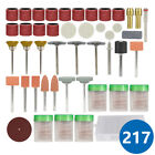 217pcs Rotary Tools Accessories For Dremel Sanding Polishing Grinding Tool Kit