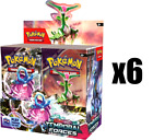 6 Pokemon TCG Temporal Forces Booster Box CASE Factory Sealed