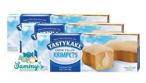 Tastykake Creme Filled Krimpets 3 Boxes