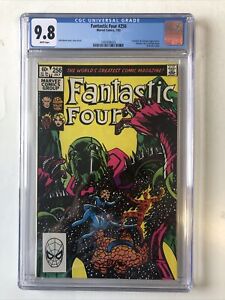 Fantastic Four (1983) #256 (CGC 9.8 WP) John Byrne