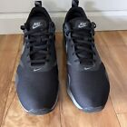 Nike Air Max Tavas Black Gray Running Shoes Sneakers 705149-001 Mens Size 12