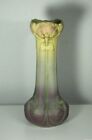 early WELLER Tall 13.5” Art Pottery Matte Floral Vase, Fru Russet, Matte Ware ?