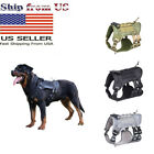 Tactical Dog Harness with Handle No-pull Large Military Dog Vest Working Dog US