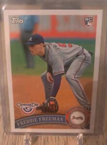 2011 Topps Freddie Freeman Rookie Card RC Braves Dodgers
