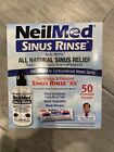 Neilmeds Sinus Rinse All Natural Sinus Relief Kit 50 Packets and Bottle
