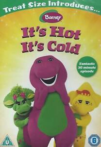 Barney Its Hot Its Cold (UK Region 2 DVD) - Brand New & Sealed