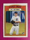 🐶 2021 Topps Heritage #254 Casey Mize In Action RC Detroit Tigers