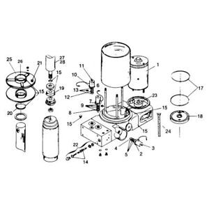 Buyers Products Pressure Gear Pump Assembly for Diamond E-46H, E46H, E-47, E47