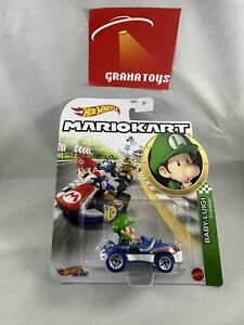 Baby Luigi Sneeker 2023 Hot Wheels Super Mario Kart Case E