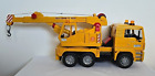Bruder MAN Tele-Crane TC 4500 Construction Yellow Toy Truck