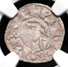 New ListingMEDIEVAL SPAIN. Alfonso VIII, Billon Dinero, 1158-1214, Toledo, NGC VF Details