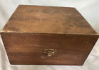 Vintage Henkell Cigar Box Humidor; Wood & Old; Needs TLC; 9