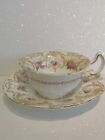 Royal Doulton Vintage Pink Rosebud Cup And Saucer Duo E3321.