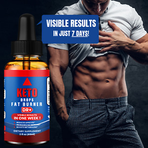Keto Diet Drops Weight Loss Ketogenic Supplement to Boost Metabolism 2oz (60ml)