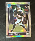 2021 Justin Fields Donruss Optic #204 Silver Holo Rated Rookie Card Rc
