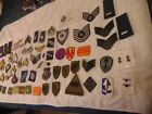 HUGE LOT OF 60 MILITARY PATCHES;  ARMY,NAVY, MARINES, AIR FORCE;LOT # C 55
