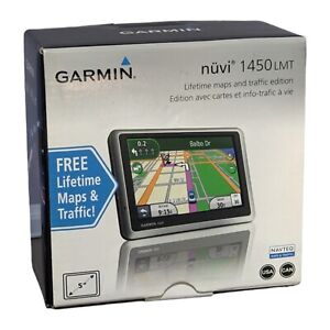 Garmin Nuvi 1450 LMT GPS Free Lifetime Maps Traffic 2024 Maps Freshly Installed
