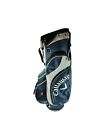Callaway Golf Cart Bag 7 Way Divider Navy Silver Cooler Carrying Straps w/ Cover